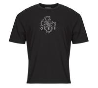 T-shirt hommes Guess BSC BASIC QUATTRO G Noir EU L