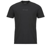 T-shirt hommes Guess SS BSC QUATTRO G MIST TEE Noir EU L