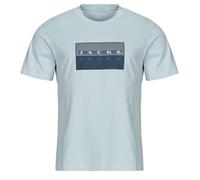 T-shirt hommes Jack & Jones JCOFUSION DOTS PRINT Bleu EU L