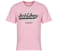 T-shirt hommes Jack & Jones JJELOGO Rose EU XL