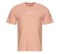 T-shirt hommes Jack & Jones JPRBLUARCHIE SS TEE CREW Rose EU XXL