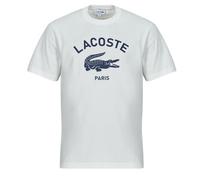 T-shirt Lacoste Big Logo Ultra-Dry à manches courtes blanc pur - XL