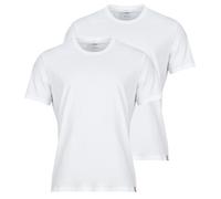Levi's T-shirt Homme coupe slim lot de 2 col rond Blanc + Blanc Taille XS