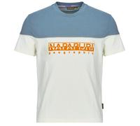 T-shirt hommes Napapijri S-SATURNIA Blanc EU M
