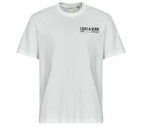 T-shirt hommes Only & Sons ONSKASBAH Blanc EU L