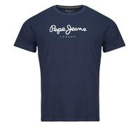 Pepe Jeans T-Shirt 'EGGO' bleu marine / gris, Taille XS