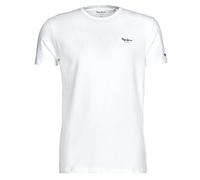 Pepe Jeans T-Shirt bleu marine / rouge feu / noir / blanc, Taille XS