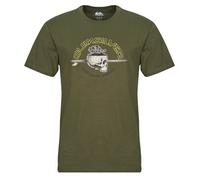 T-shirt hommes Quiksilver SKULL LINES SS Kaki EU M