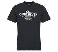 Quiksilver T-Shirt Manche Courtes TYPED Out SS Homme Noir M
