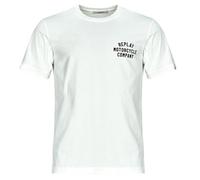 REPLAY M3213 T-Shirt, 011 Blanc Naturel, Large Homme