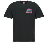 T-shirt hommes Superdry CORE LOGO GREAT OUTDOORS CHEST Noir EU XL