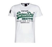 T-shirt hommes Superdry VL TEE Blanc EU L
