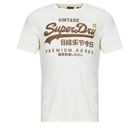 T-shirt hommes Superdry WORKWEAR RELAXED Blanc EU S