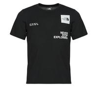 T-shirt The North Face Mountain Foundation Coordinates manche courte noir - S