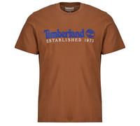 Timberland Established 1973 Embroidered Short Sleeve T-shirt Orange L Homme