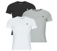 T-shirt hommes Timberland SS 3xPack Basic Jersey Crew Tee Slim Multicolore EU M