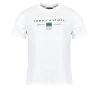 Tommy Hilfiger Brand Love Mono Stack Tee Mw0mw42365 T-Shirt S/S, White (White), XL Homme