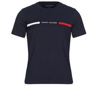 T-shirt hommes Tommy Hilfiger HILFIGER CHEST INSERT TEE Marine EU S