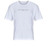 T-shirt hommes Tommy Hilfiger SS TEE CONT. LOGO Blanc EU S