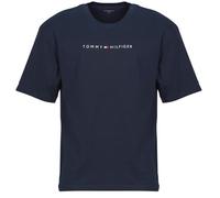 T-shirt hommes Tommy Hilfiger SS TEE CONT. LOGO Marine EU S