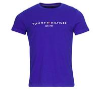 T-shirt hommes Tommy Hilfiger TOMMY LOGO TEE Bleu EU S