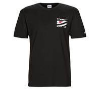 T-shirt hommes Tommy Jeans TJM CLSC RWB BACK LOGO TEE Noir EU M