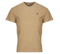 T-shirt hommes Tommy Jeans TJM REG BADGE TEE EXT Marron EU S