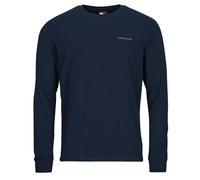 Tommy Hilfiger - T-shirt homme manches longues Chest Linear - slim coton - Bleu (Dark Night Navy)