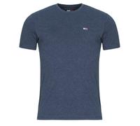 Tommy Jeans Homme TJM Xslim Jaspe HTR Tee Ext Dm0dm20363 T-Shirt S/S, Blue (Dark Night Navy Heather), XL EU