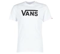 VANS T-Shirt Unisexe Classique, Manches Courtes - YB2 (Blanc/Noir)