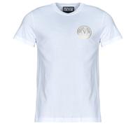 Versace Jeans Couture - T-shirt imprimé logo à manches courtes - Homme - Tops - Blanc - Taille: L