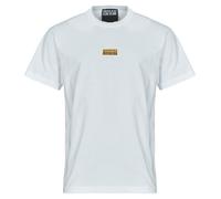Versace Jeans Couture - T-shirt blanc à manches courtes - Homme - Tops - Blanc - Taille: S