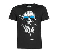 T-shirt hommes Yurban STAR WARS DJ YODA COOL Noir EU XXL