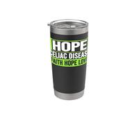 T-shirt Hope Celiac Disease - Sensibilisation aux maladies célestes Gobelet isotherme en acier inoxydable double paroi