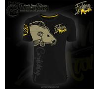 T-shirt Hotspot Design Fishing Mania "Carpfishing" "size XXL"