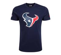 New Era T-shirt Houston Texans – Logo NFL – Manches courtes – Bleu 2XL Homme
