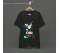 T-shirt HTF Happy Tree Friends - T-shirt de dessin animé Russell - Style emo gore animation de scène L,M,S,XL,XXL,XXXLCartoon,LettresCoton