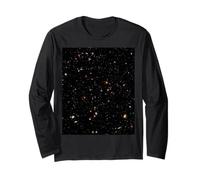 T-Shirt Hubble Deep Field Galaxy Manche Longue