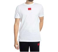 HUGO T-Shirt 'Diragolino212' rouge clair / noir / blanc, Taille L