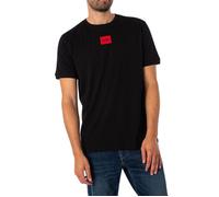 T-shirt Hugo Boss Diragolino 212 Regular Fit en coton avec étiquette logo rouge XL