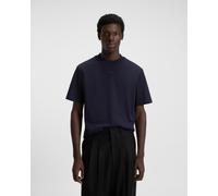HUGO T-shirt décontracté en coton à logo imprimé - Style Dapolino, 50488330 Bleu foncé M