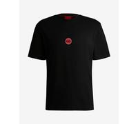 HUGO T-shirt en jersey de coton à logos course automobile - Style Derdcho, 50530647 Noir S