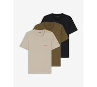 T-shirt HUGO RN Triplet manches courtes beige vert noir (3 unités) - M