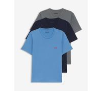 HUGO Lot de trois t-shirts en coton - Style T-SHIRT RN TRIPLET P, 50532811 Bleu / Gris L
