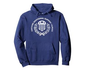 T-Shirt Humain certifié de Soutien émotionnel Sweat à Capuche
