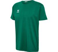 Hummel T-shirt Go 2.0 – manches courtes homme, 100% coton bio, jersey extensible – Vert 3XL