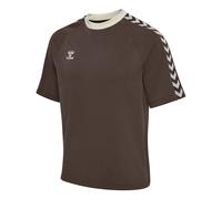 Hummel T-shirt manches courtes Root Marron Taille M Unisexe