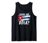 T-Shirt Humoristique avec Drapeau cubain et Inscription « Miami » Débardeur