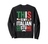 T-Shirt Humoristique avec Drapeau Italien « This is My Italian Costume » Sweatshirt