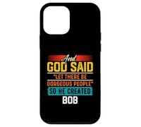 T-shirt humoristique avec inscription « And God Said So He Created Bob » Coque pour iPhone 12 mini